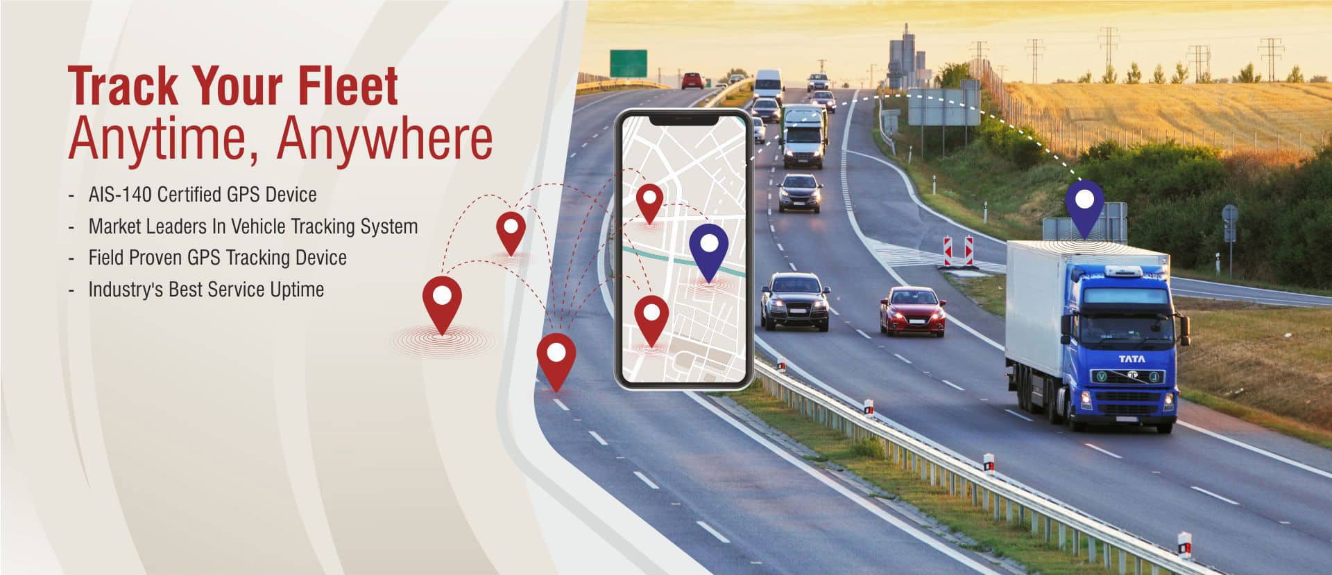 Track Your Fleet Anytime, Anywhere